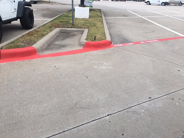 fire line striping fort worth tx